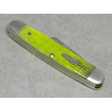 Case XX USA 2009 Lime Green Bone 63090 SS 1st Run Stockman Knife in Box Case XX USA 2009 Lime Green Bone 63090 SS 1st Run Stockman Knife in Box