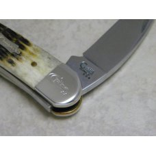 Crandall Cut. Co. Bradford PA 2007 Bone 6355WH SS 1st Run Wharncliffe Seahorse Whittler Knife in Box Crandall Cut. Co. Bradford PA 2007 Bone 6355WH SS 1st Run Wharncliffe Seahorse Whittler Knife in Box