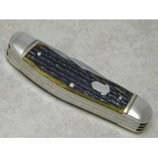 Bulldog Brand Solingen Germany Green Bone Acorn Shield Pit Bulls 5 Blade Sowbelly Knife Bulldog Brand Solingen Germany Green Bone Acorn Shield Pit Bulls 5 Blade Sowbelly Knife