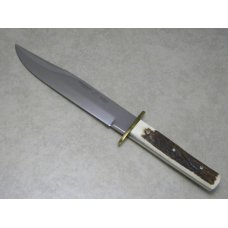 Weidmannsheil Solingen Germany Stainless Stag Original Bowie Fixed Blade Sheath Knife