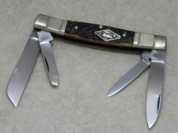 Schmidt & Ziegler German Bull Solingen Germany 8134 Bone 4 Blade