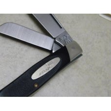Buck 301 USA (Camillus) Black Delrin Stockman Knife in Box c.1974-1985 Buck 301 USA (Camillus) Black Delrin Stockman Knife in Box c.1974-1985