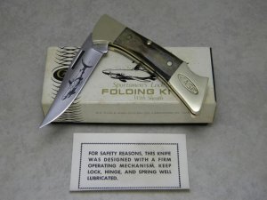 Case XX SS USA 9 Dot (1981) Stag 5158 LSSP MAKO Lockback Knife in Box