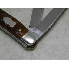Schrade Walden NY USA 825 Stainless Peach Seed Bone Stockman Knife c.1950's Schrade Walden NY USA 825 Stainless Peach Seed Bone Stockman Knife c.1950's