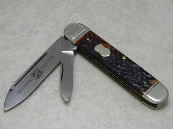 John Primble Belknap HDW & MFG Co. 5727 ☆ (Boker) Bone Large Jack Knife c.1950's John Primble Belknap HDW & MFG Co. 5727 ☆ (Boker) Bone Large Jack Knife c.1950's