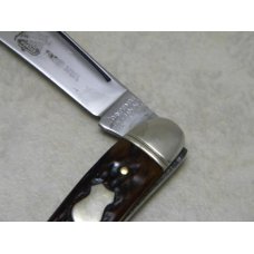 John Primble Belknap HDW & MFG Co. 4995 ☆ (Boker) Bone 2 Blade Stockman Knife c.1950's John Primble Belknap HDW & MFG Co. 4995 ☆ (Boker) Bone 2 Blade Stockman Knife c.1950's