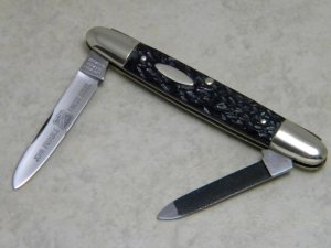 J Primble Belknap Germany 7734 Bone 2 Blade Gentleman's Pen Knife c.1955