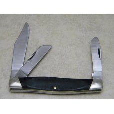 Buck 301 USA (Camillus) Black Delrin Stockman Knife in Box c.1974-1985 Buck 301 USA (Camillus) Black Delrin Stockman Knife in Box c.1974-1985