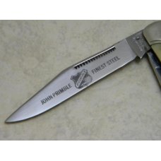 John Primble Belknap HDW & MFG Co. 5371 ☆ (Boker) Waterfall Large Stockman Knife c.1940-1968
