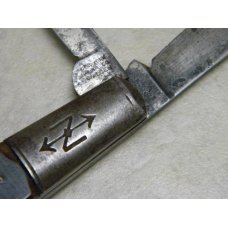 New York Knife Co. Walden Hammer Brand Bone Barlow Knife c.1856-1931 New York Knife Co. Walden Hammer Brand Bone Barlow Knife c.1856-1931