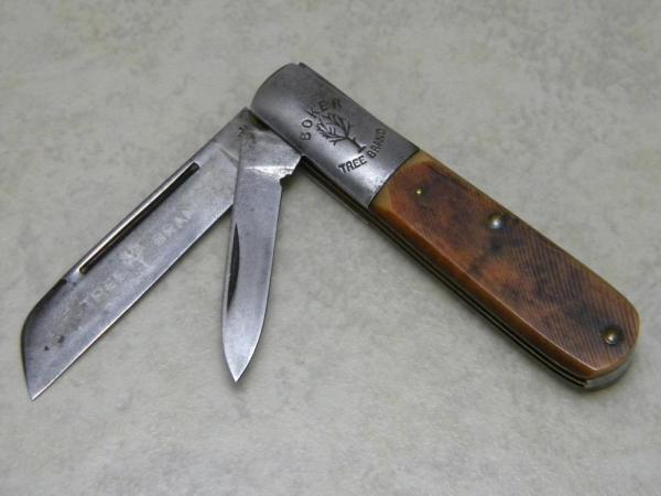Boker Tree Brand Bone 494 Barlow Knife c.1950's Boker Tree Brand Bone 494 Barlow Knife c.1950's