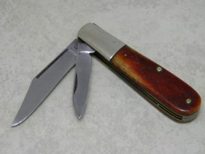 Twenty Grand Red Bone Barlow Knife c.1930's or 40's