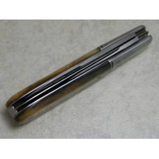 H.S.B. & Co. Chicago (Hibbard, Spencer, Bartlett & Co.) OVB Double Pull Bone Barlow Knife