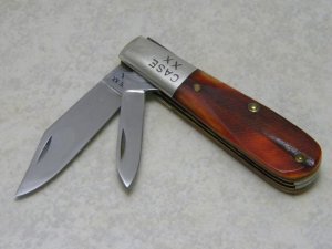 Case XX USA 1965-69 Saw Cut Bone 62009 1/2 Barlow Knife