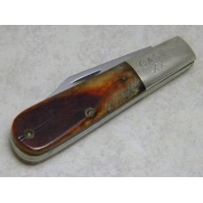 Case XX USA 10 Dot (1970) Saw Cut Bone 62009 1/2 Barlow Knife Case XX USA 10 Dot (1970) Saw Cut Bone 62009 1/2 Barlow Knife
