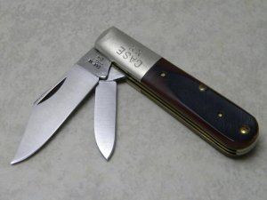 Case XX SS USA 5 Dot (1985) Saw Cut Delrin 62009 1/2 Barlow Knife
