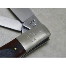 Case XX SS USA 5 Dot (1985) Saw Cut Delrin 62009 1/2 Barlow Knife Case XX SS USA 5 Dot (1985) Saw Cut Delrin 62009 1/2 Barlow Knife