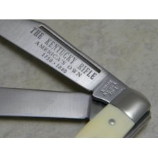 Schrade NY USA CM-1 Stainless The Kentucky Rifle America's Own 1750-1880 Stockman Knife Schrade NY USA CM-1 Stainless The Kentucky Rifle America's Own 1750-1880 Stockman Knife