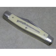 Schrade NY USA CM-1 Stainless The Kentucky Rifle America's Own 1750-1880 Stockman Knife Schrade NY USA CM-1 Stainless The Kentucky Rifle America's Own 1750-1880 Stockman Knife