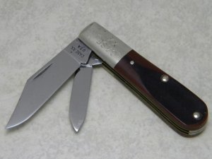 Case XX USA 1 Dot (1979) Saw Cut Delrin 62009 1/2 Barlow Knife