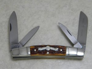 Boker Tree Brand USA Olde Stag 70113 Delrin Congress Knife