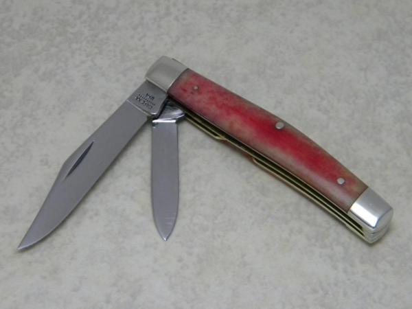 Case XX USA 10 Dot (1980) Smooth Red Appaloosa Bone SR6244 2 Blade Stockman Jack Knife Case XX USA 10 Dot (1980) Smooth Red Appaloosa Bone SR6244 2 Blade Stockman Jack Knife
