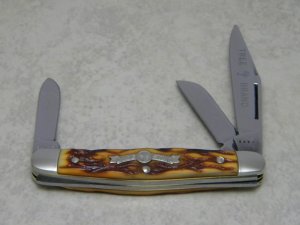 Boker Tree Brand USA Olde Stag 70488 Delrin Stockman Knife