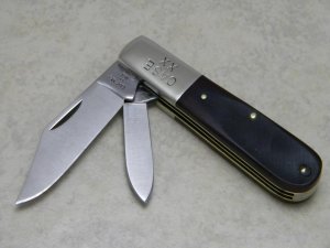 Case XX SS USA 8 Dot (1982) Saw Cut Delrin 62009 1/2 Barlow Knife