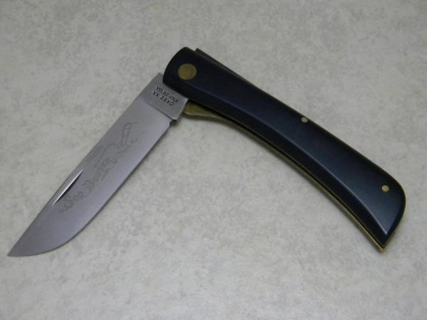 Case XX Stainless USA 5 Dot (1975) Slick Black 2138 LSS Linerlock Sod Buster Knife Case XX Stainless USA 5 Dot (1975) Slick Black 2138 LSS Linerlock Sod Buster Knife
