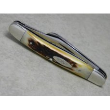 Case XX Stainless USA 4 Dot (1976) Stag 5347 HP SSP Razor Edge Stockman Knife Case XX Stainless USA 4 Dot (1976) Stag 5347 HP SSP Razor Edge Stockman Knife