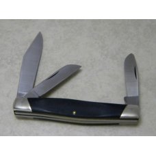 Buck 301 USA (Camillus) Black Delrin Stockman Knife in Box c.1970's Buck 301 USA (Camillus) Black Delrin Stockman Knife in Box c.1970's