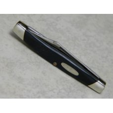 Buck 305 USA (Camillus) Lancer Black Delrin 2 Blade Stockman Knife in Box c.1974-1985 Buck 305 USA (Camillus) Lancer Black Delrin 2 Blade Stockman Knife in Box c.1974-1985