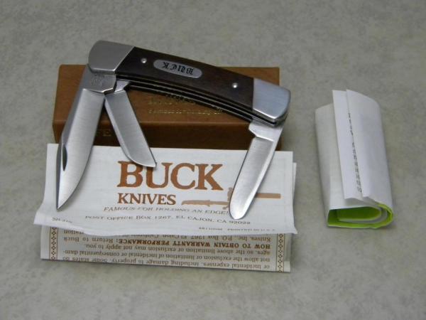 Buck USA Model # 703 Wood Colt Stockman Knife in Box c.Pre-1986 Buck USA Model # 703 Wood Colt Stockman Knife in Box c.Pre-1986