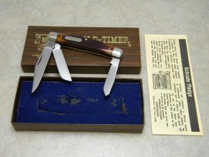 Schrade USA 34OT Delrin Middleman Stockman Knife in Box