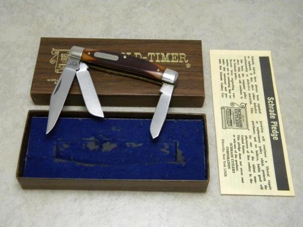 Schrade USA 34OT Delrin Middleman Stockman Knife in Box Schrade USA 34OT Delrin Middleman Stockman Knife in Box