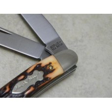 Schrade + USA 897UH Uncle Henry Staglon Signature Premium Stockman Knife in Box