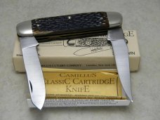 Camillus NY USA CCC-2 Bone Classic Cartridge Bone 30-30 WIN Moose Knife in Box Camillus NY USA CCC-2 Bone Classic Cartridge Bone 30-30 WIN Moose Knife in Box