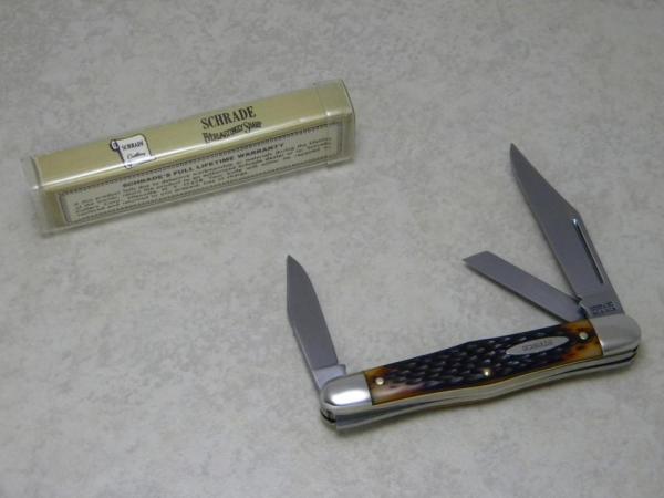 Schrade USA 863 Delrin Balloon Stockman Knife in Tube (Same as Camillus 72 Whittler) Schrade USA 863 Delrin Balloon Stockman Knife in Tube (Same as Camillus 72 Whittler)
