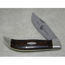 Case XX USA 5 Dot (1975) Wood P172 Buffalo Clasp Knife in Box Case XX USA 5 Dot (1975) Wood P172 Buffalo Clasp Knife in Box
