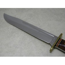 Western USA W46-8 Wood Fixed Blade Knife c.1981 Western USA W46-8 Wood Fixed Blade Knife c.1981