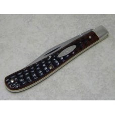 Case XX USA 3 Dot (1977) Delrin 61048 Slimline Trapper Farmers Jack Knife Case XX USA 3 Dot (1977) Delrin 61048 Slimline Trapper Farmers Jack Knife
