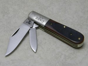 Case XX SS USA 5 Dot (1985) Saw Cut Delrin 62009 1/2 Barlow Knife