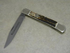Weidmannsheil Solingen Germany Stag Large Lockback Knife