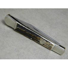 Weidmannsheil Solingen Germany Stag Large Lockback Knife Weidmannsheil Solingen Germany Stag Large Lockback Knife