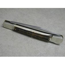 Weidmannsheil Solingen Germany Stag Large Lockback Knife Weidmannsheil Solingen Germany Stag Large Lockback Knife