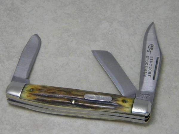 Parker Frost USA 1978-1 Schrade Genuine Stag Kentucky Stockman Knife Parker Frost USA 1978-1 Schrade Genuine Stag Kentucky Stockman Knife