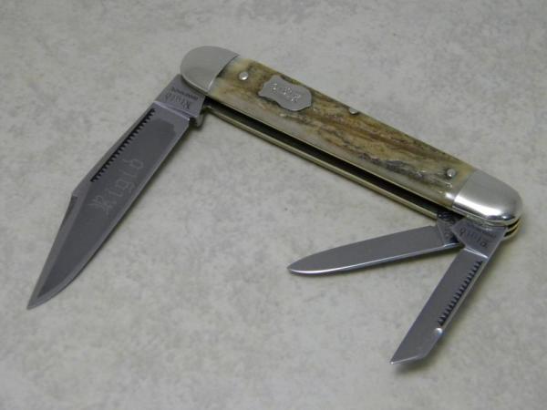 Rigid RG-19 Handmade Solingen Germany Genuine Stag Whittler Knife Rigid RG-19 Handmade Solingen Germany Genuine Stag Whittler Knife