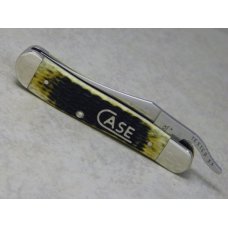 Case XX USA 2008 Dark Antique Bone Script Shield 1st Run 61953 L SS Russlock Knife in Box Case XX USA 2008 Dark Antique Bone Script Shield 1st Run 61953 L SS Russlock Knife in Box