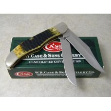 Case XX USA 2008 Dark Antique Bone Script Shield 1st Run 6265 SS Folding Hunter Knife in Box Case XX USA 2008 Dark Antique Bone Script Shield 1st Run 6265 SS Folding Hunter Knife in Box