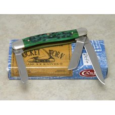 Case XX USA 2008 Pocket Worn Burnt Green Bone 1st Run 6318 SS Stockman Knife in Box Case XX USA 2008 Pocket Worn Burnt Green Bone 1st Run 6318 SS Stockman Knife in Box